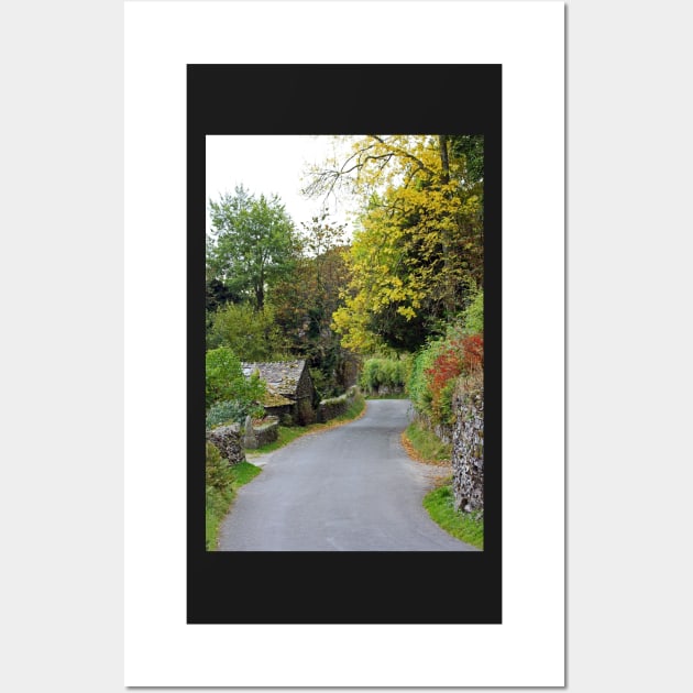 Quaint Country Lane Wall Art by gracethescene